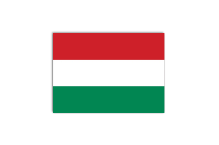 Hungary flag white background.png