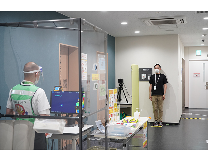 世界各国の物流拠点で実施している健康と安全への対策