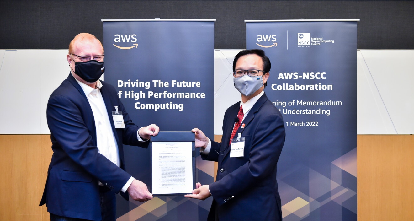 AWS exchanging MOU Documents with NSCC