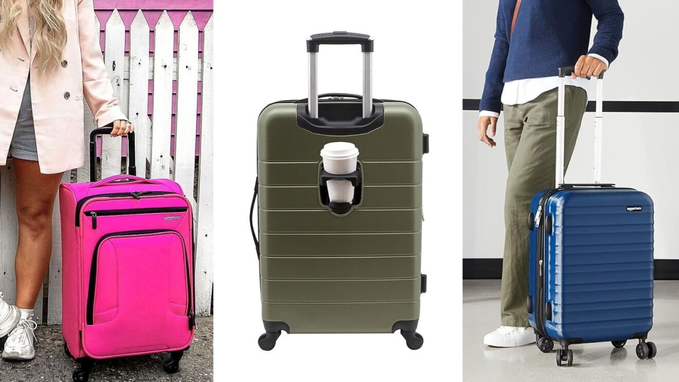 Three suitcases to suit travel needs