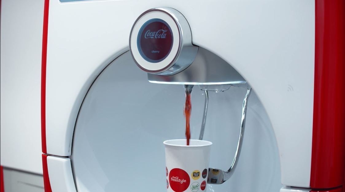 Coca-Cola Freestyle touchless experience built on AWS