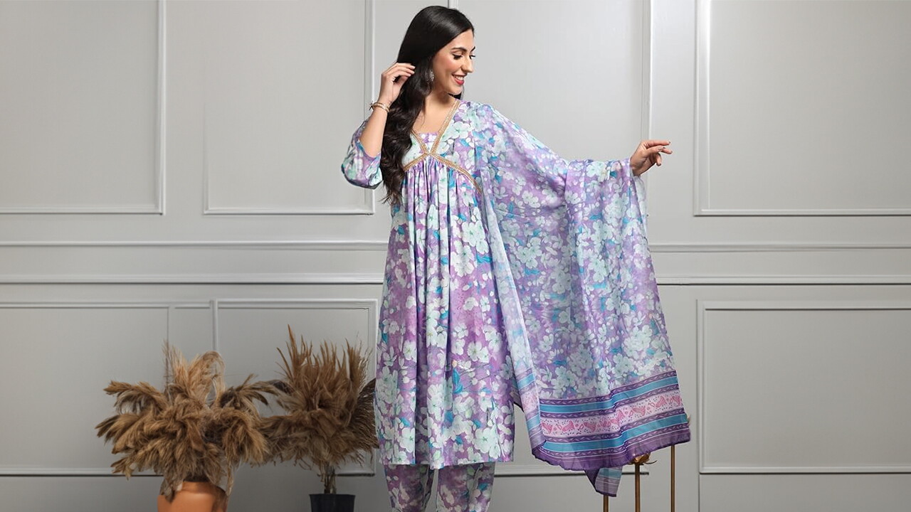 Alia-cut kurtas on Amazon