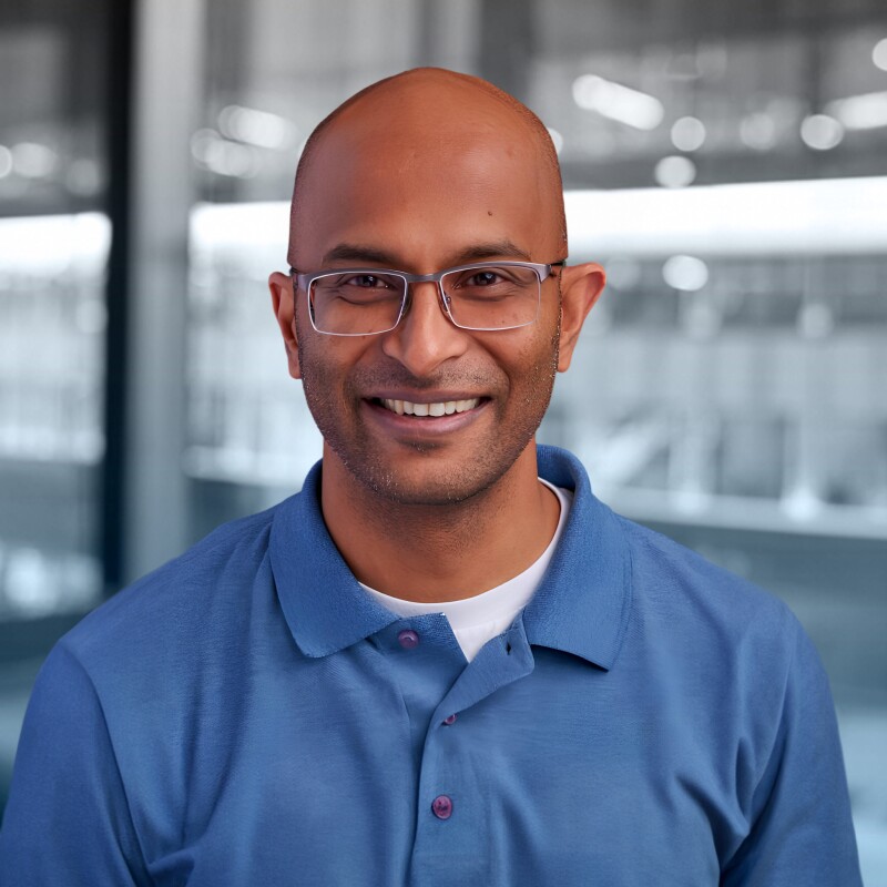 A headshot of Anand Varadarajan