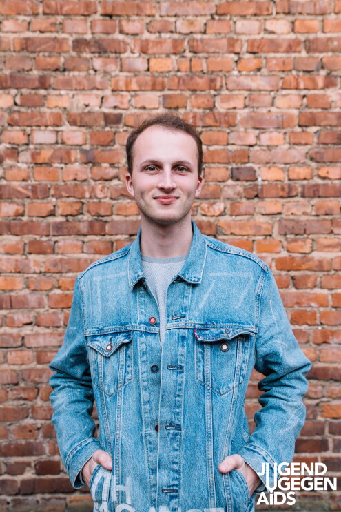 Marlon Jost, Vorstand von Jugend gegen Aids.