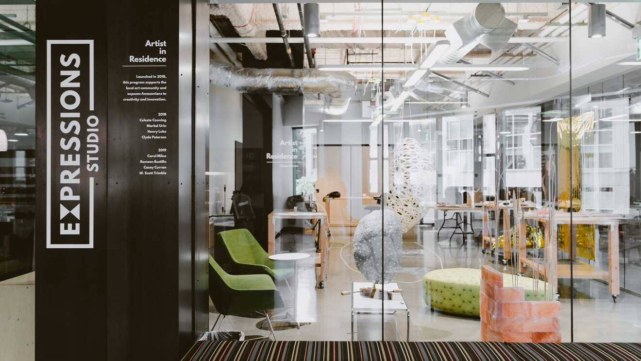 Amazon's Artist in Residence program recipient