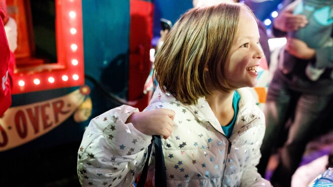 #在玛丽家传递微笑