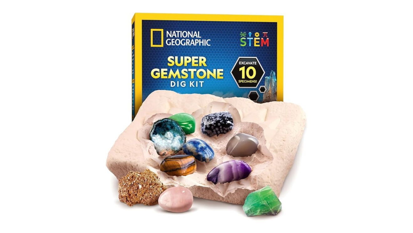 National Geographic Super Gemstone Dig Kit 