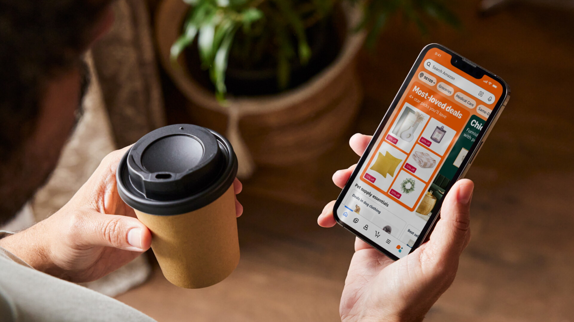 Amazon's new personalized homepage