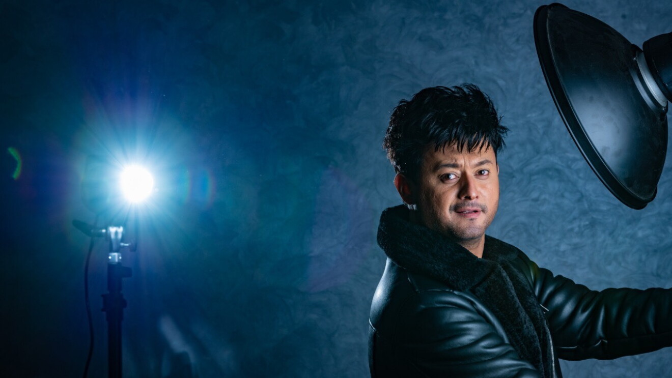Swapnil Joshi poses for a picture