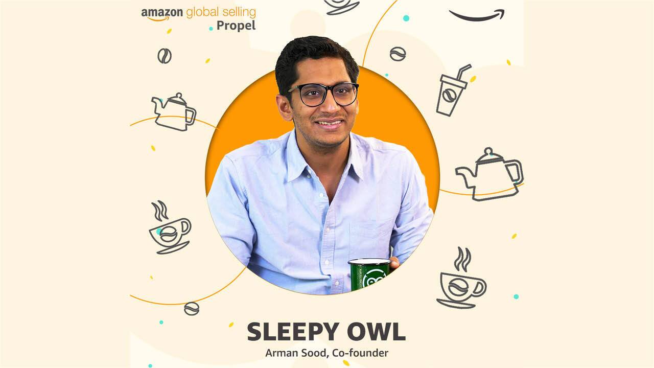 Sleepy owl image
