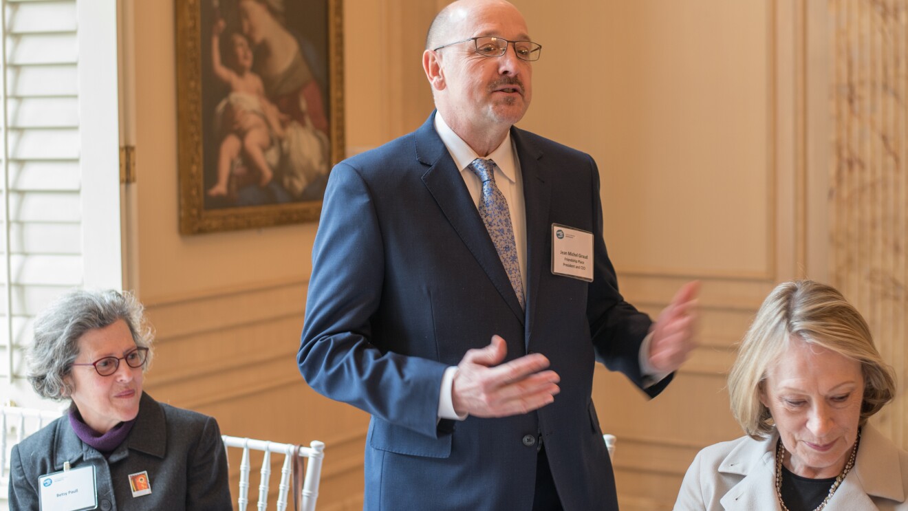 Friendship Place President and CEO Jean-Michel Giraud