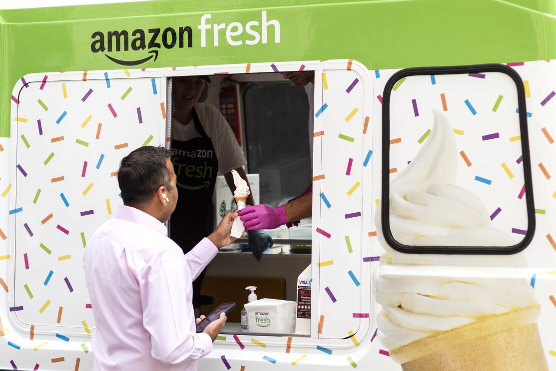 Ice cream van amazon fresh
