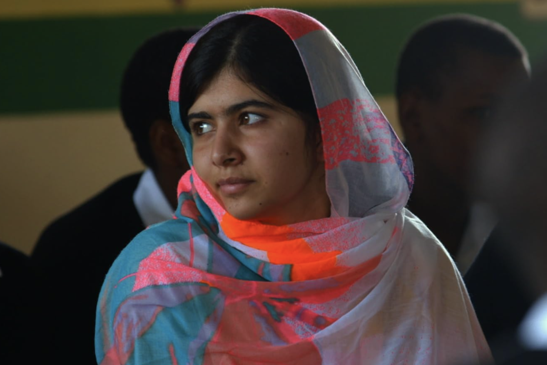 Malala Yousafzai, the youngest Nobel Peace Prize winner, in hospital.