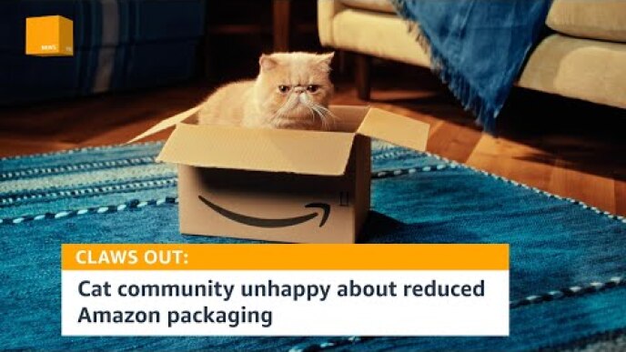 Sorry Cats...Amazon is reducing its boxes