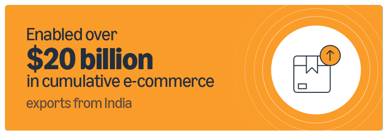 Amazon has enable $20 billion in cumulative e-commerce exports from India