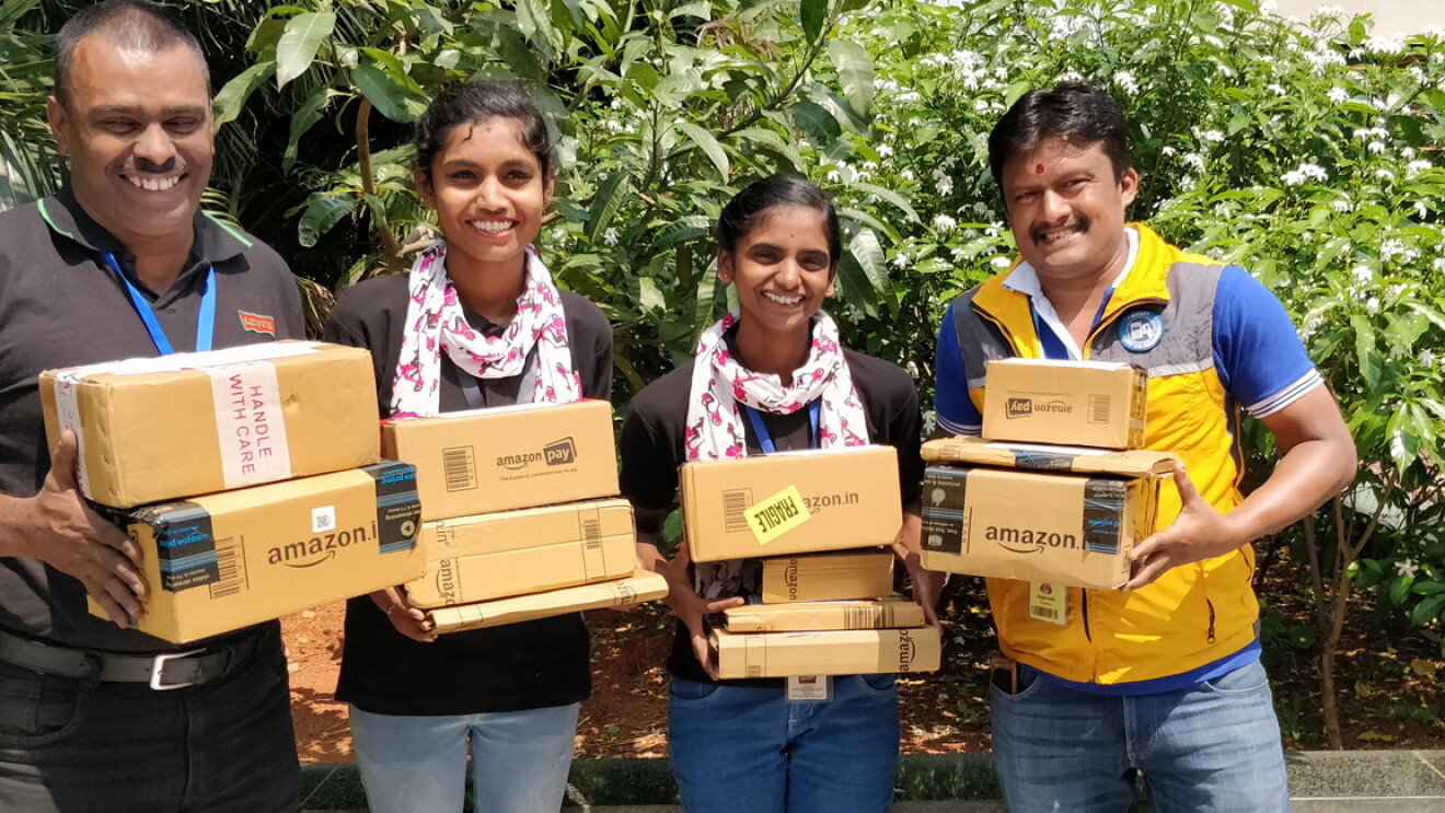 Happy customers Amazon India