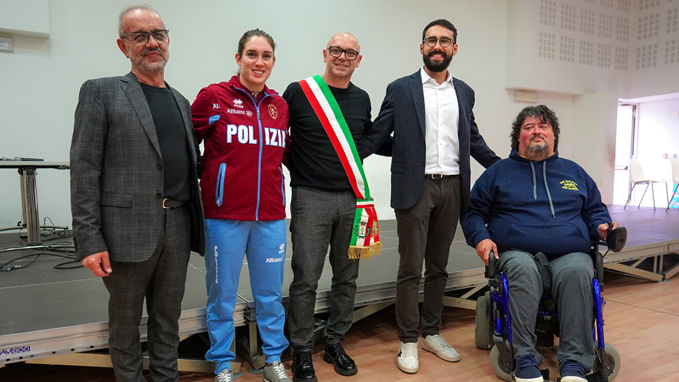 La campionessa medaglia d’oro Carlotta Gilli incontra gli studenti della Scuola Fabriani di Spilamberto