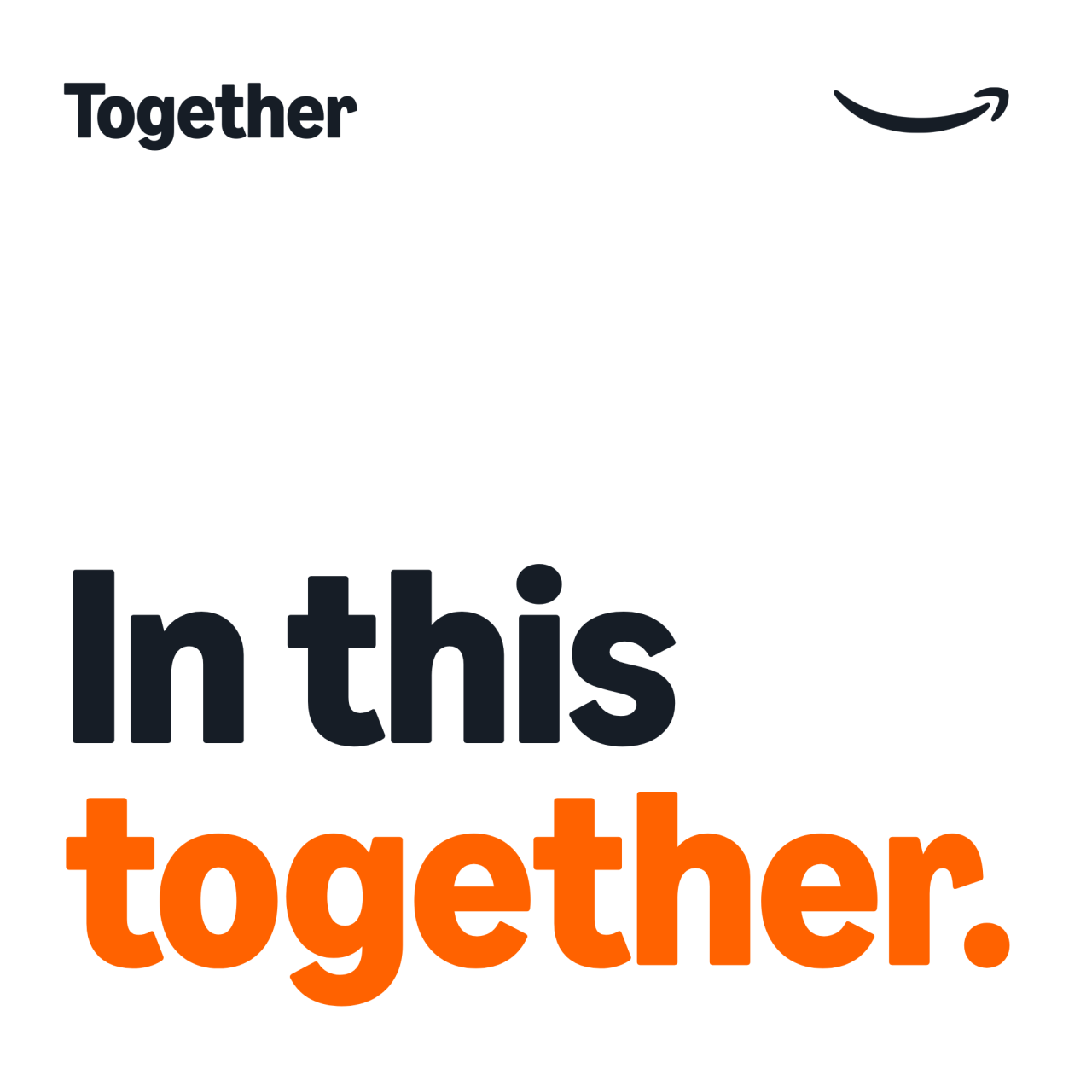 text graphic: In this together