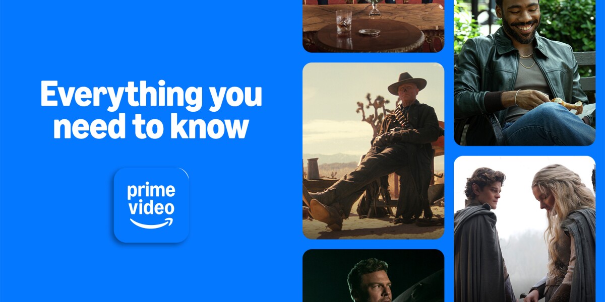 Prime Video on a TV screen