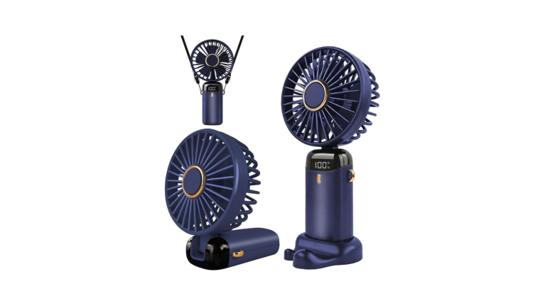  Jsdoin handheld USB rechargeable fan to stay cool on-the-go