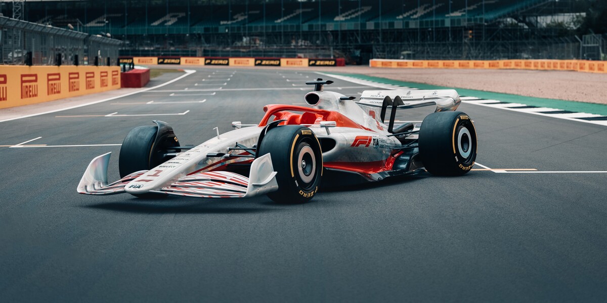 FORMULA 1 and AWS develop next-generation race car