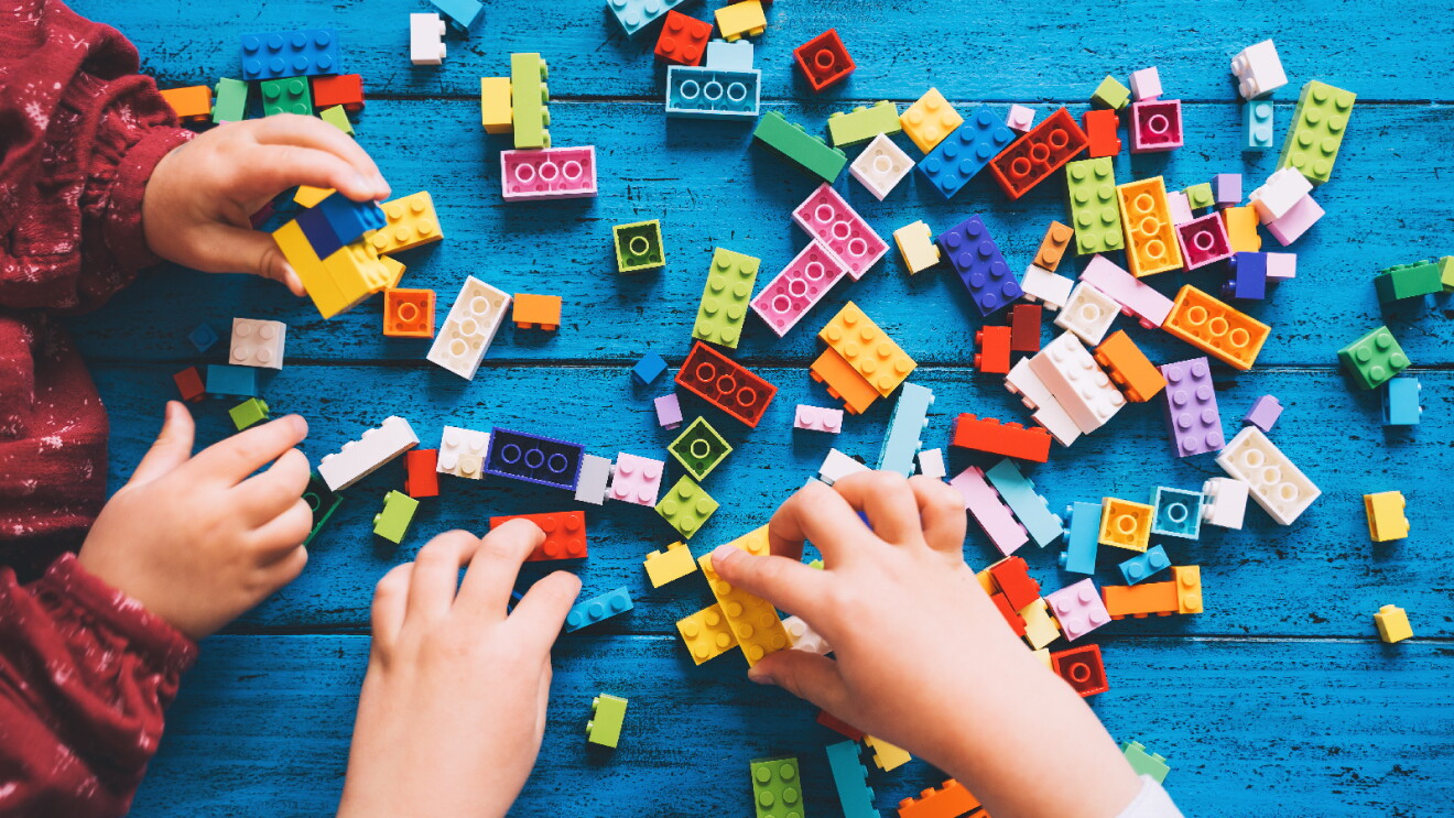 Prime Day 2023 live blog best deals: overhead image of an assortment of LEGO pieces.