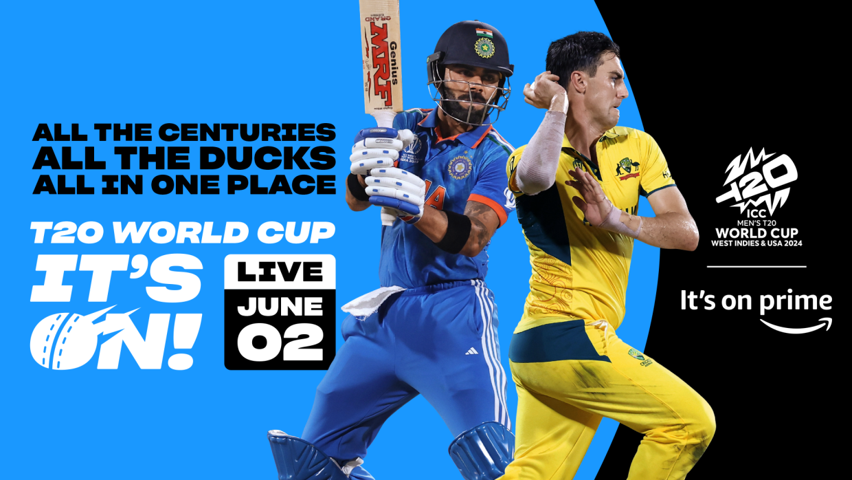 ICC T20 World Cup on Prime Video