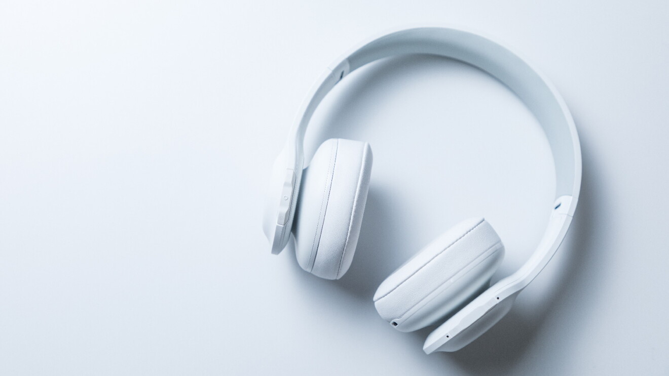 Prime Day 2023 live blog best deals: overhead image of white headphones.