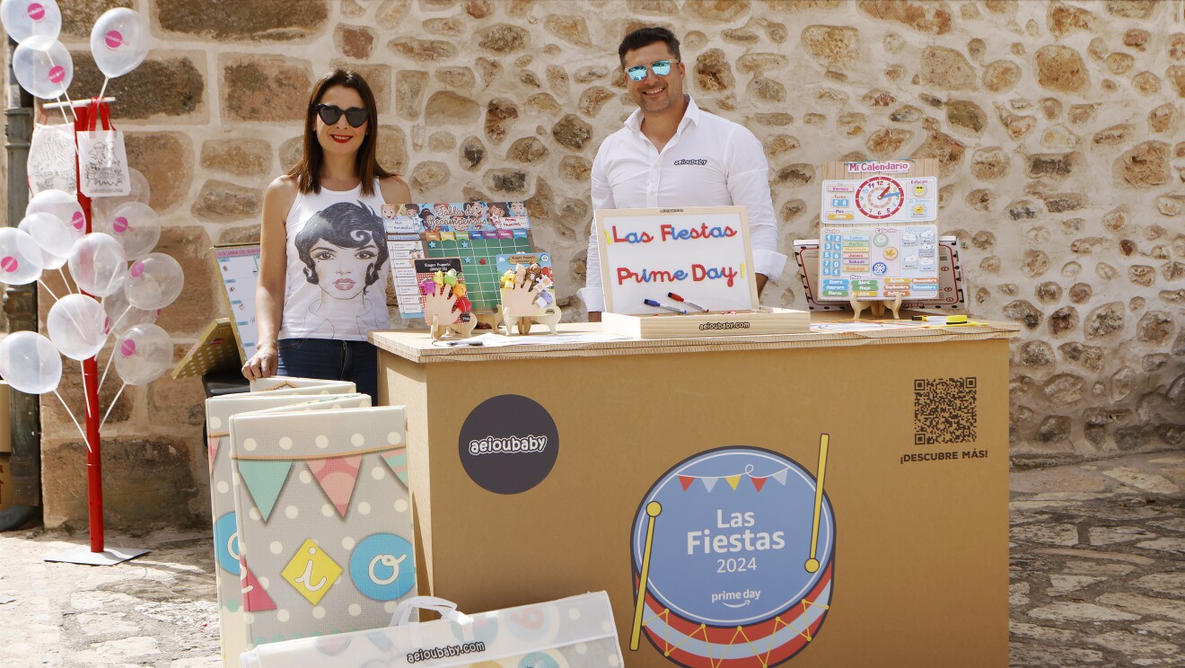 Puesto de feria en Medinaceli