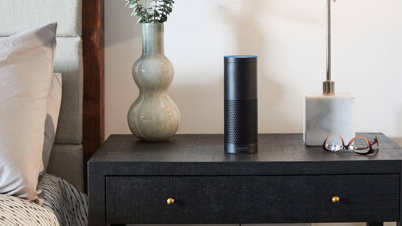 Amazon Echo, an Alexa-enabled device