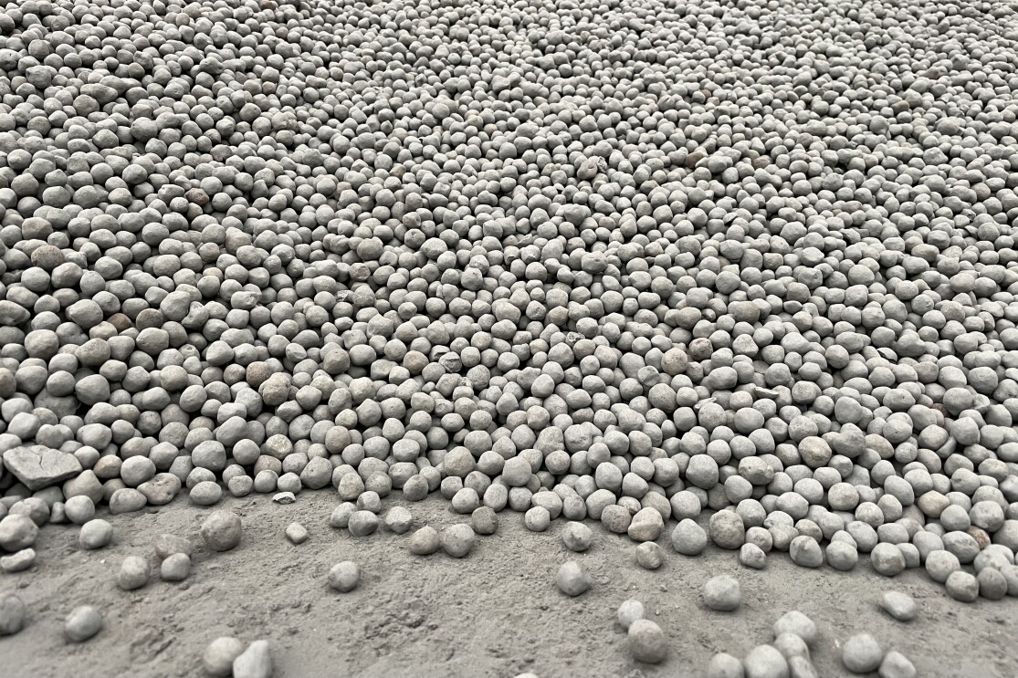 DRI pellets from HYBRIT plant fossil free-steel Sweden 