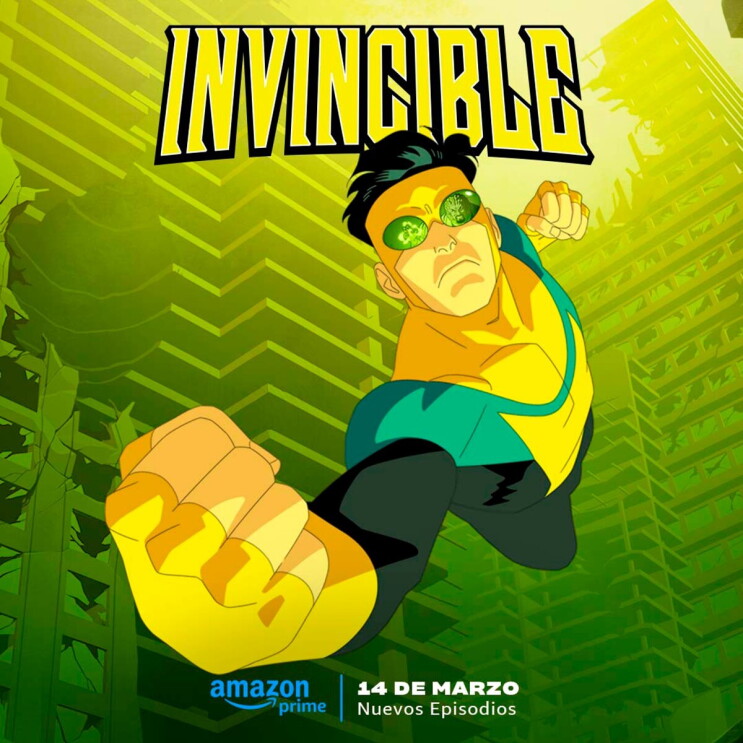 Cartel de Invincible.