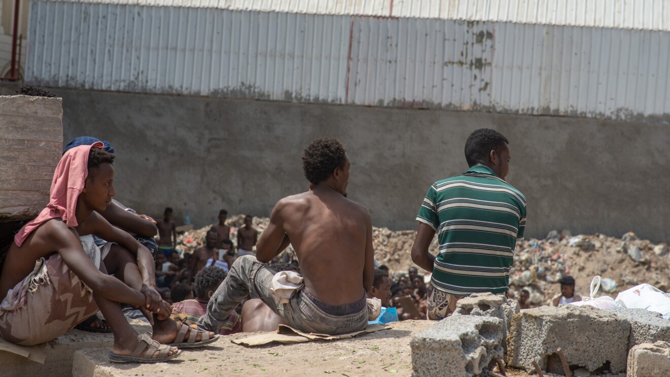 Migrants in Aden