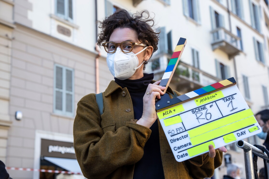Anna Passarini, Amazon Originals, con un ciak