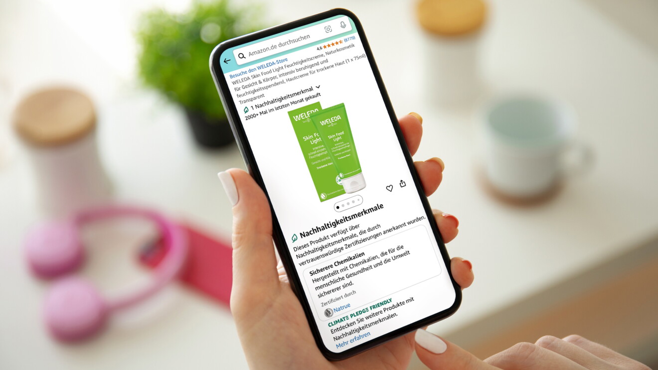 Shoppe 10 Produkte mit Nachhaltigkeitsmerkmalen bei Amazon.de