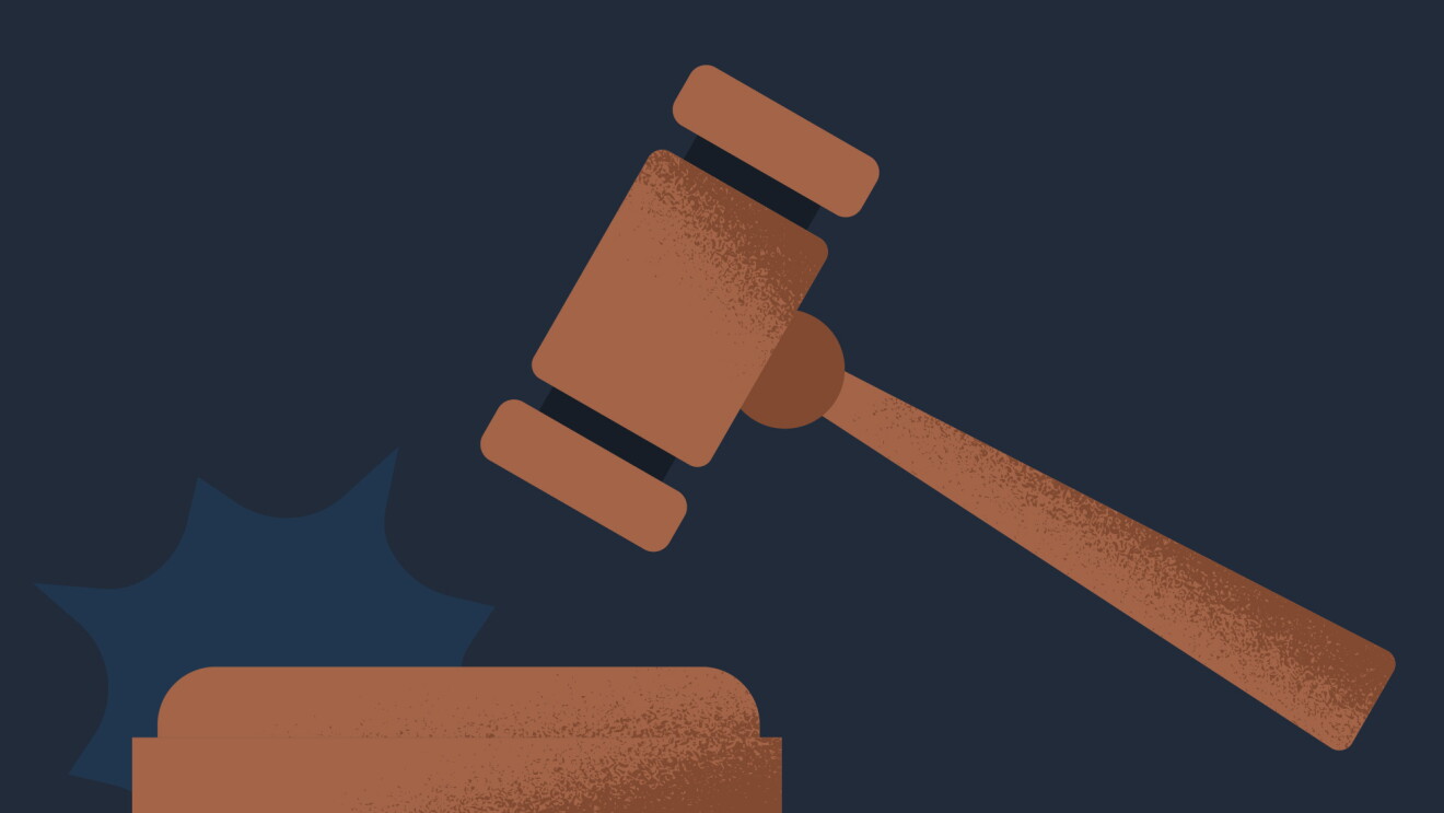 Gavel and sound block symbolizing legal judgment