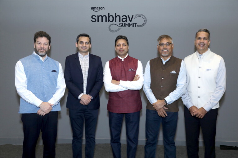 Amazon leaders at Amazon Smbhav Summit 2025