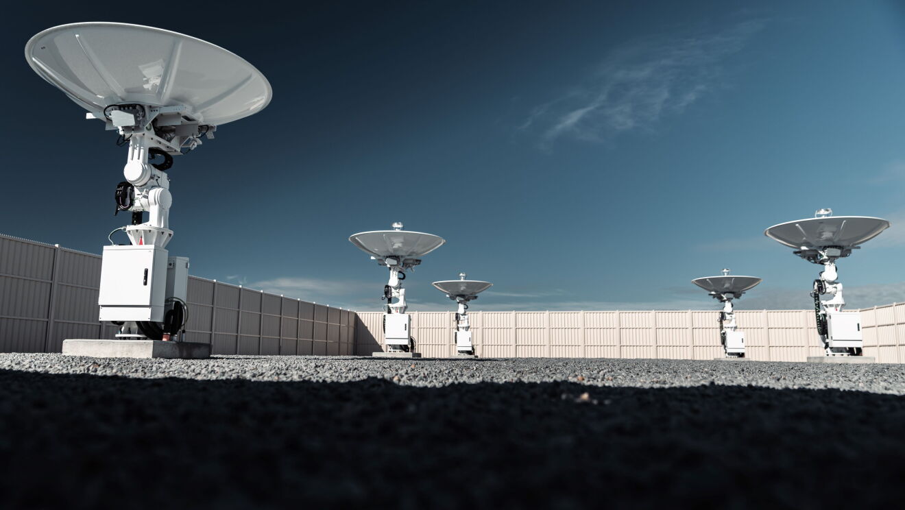 Project Kuiper ground station in rural Australia