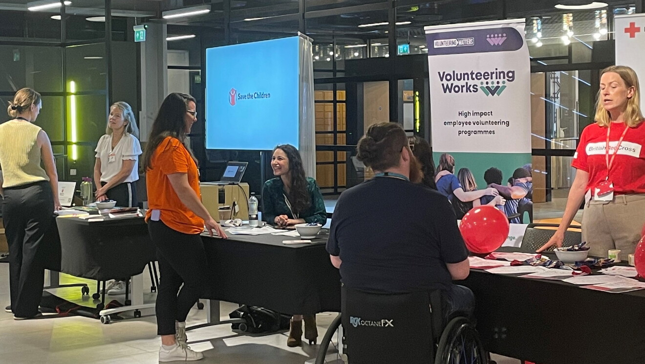 Volunteer Fair at our office in London 2 