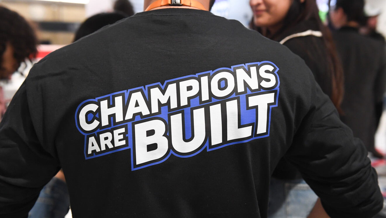 Champions are Built Event Logo
