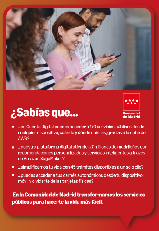 AWS Amazon Land Data Comunidad Madrid