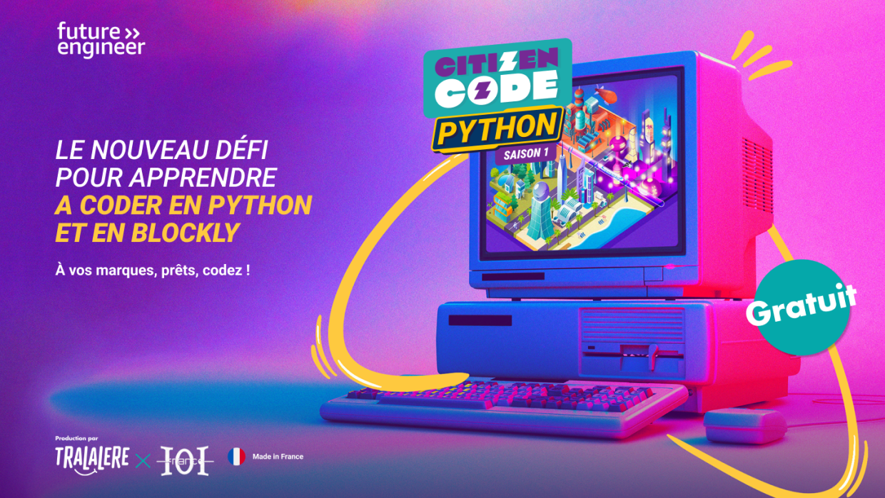 Amazon Future Engineer lance Citizen Code Python, une aventure ludique ...