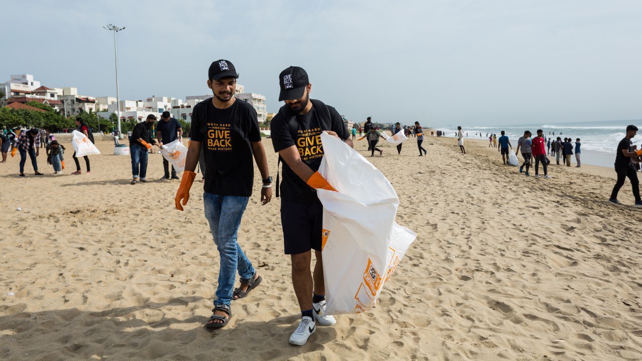 Beach clean up drive_Amazon in the Community