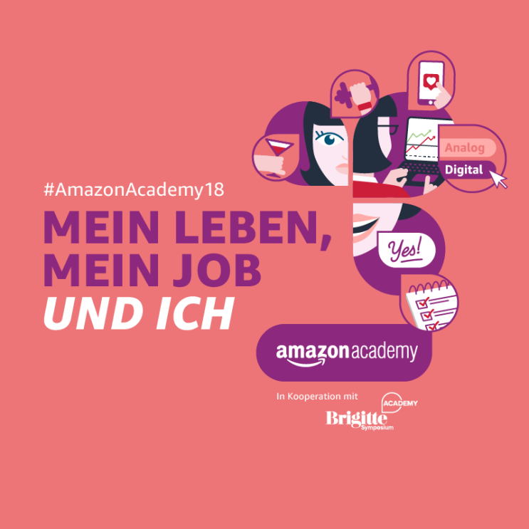Amazon Academy und BRIGITTE laden ein: „Mein Leben, mein Job und ich“