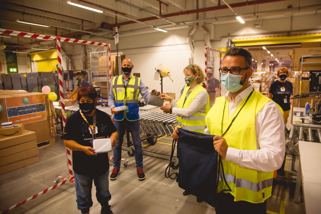 Packaktion in Pforzheim