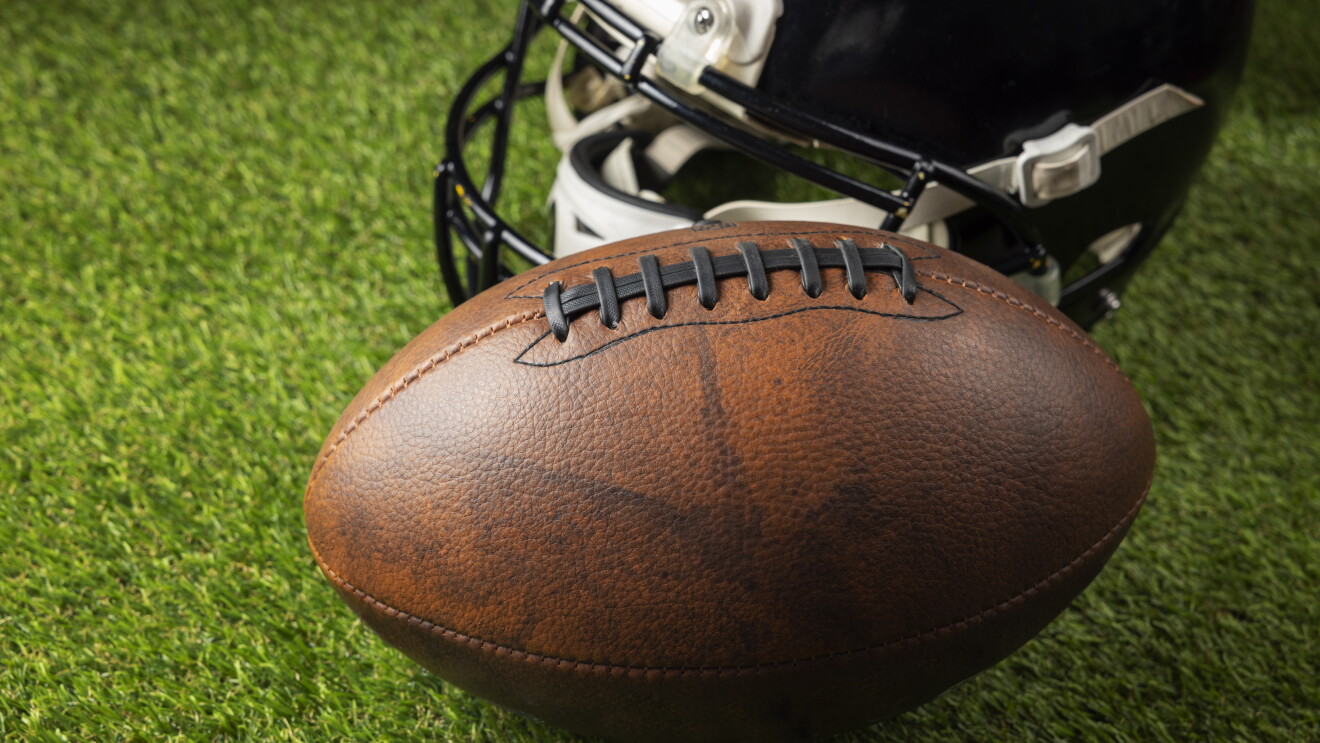 view-american-football-ball