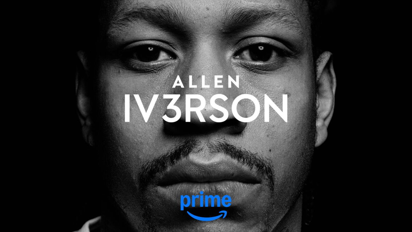 Promo image of Allen Iverson for Prime Video docuseries.