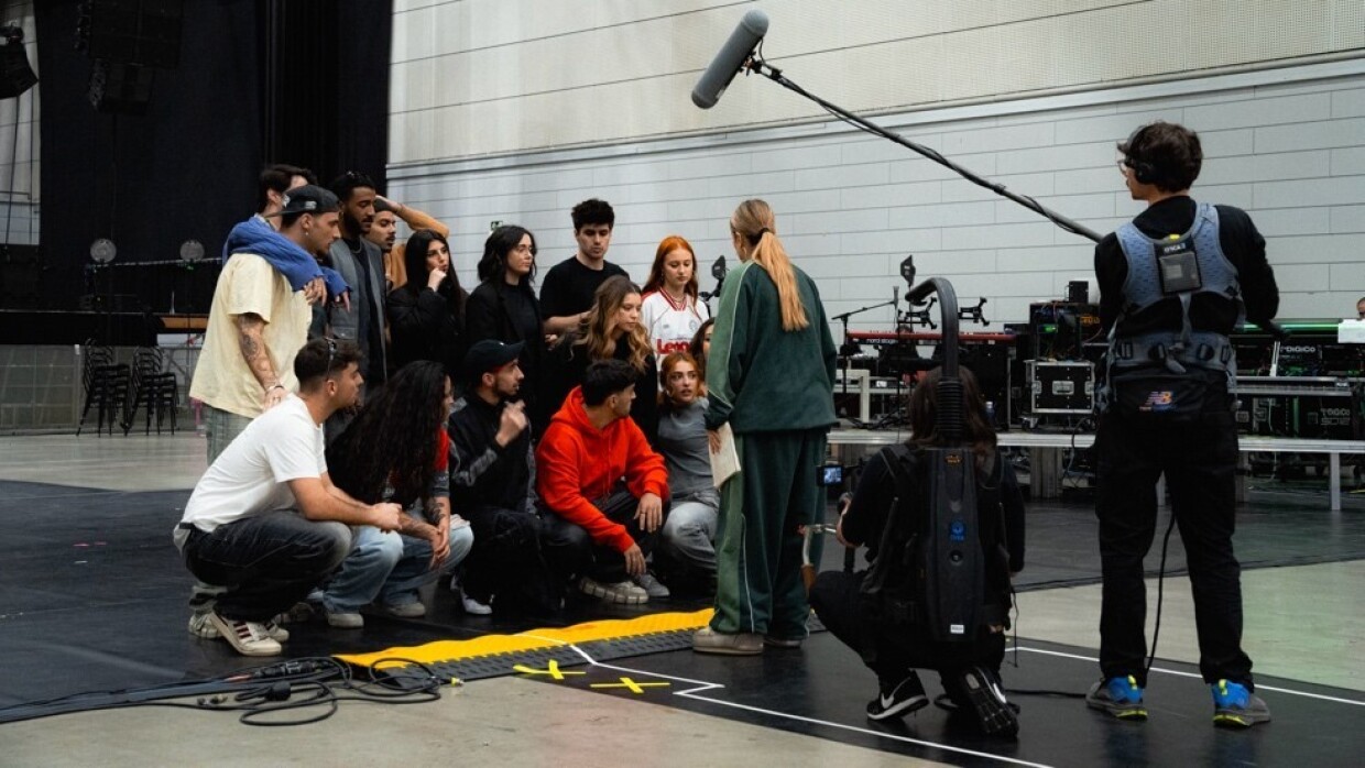 Momento de la grabación del documental OT23: La gira