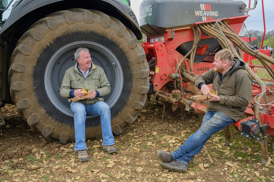 Jeremy and Kaleb on Clarkson's Farm series 4