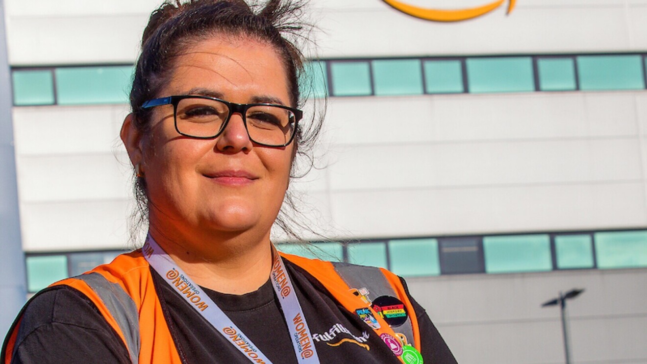 Evelina Slavova, Area Manager, Tilbury fulfilment centre, Amazon